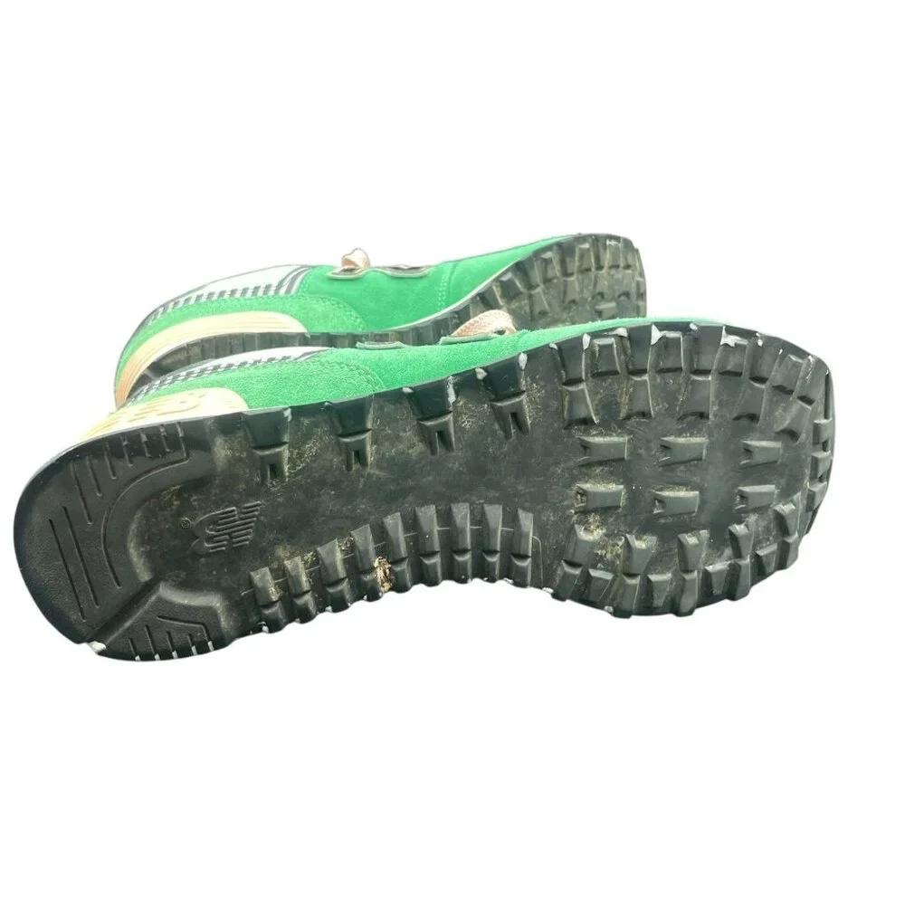 New Balance 574 Classics Palm Springs Sneakers Women’s 11 Green Pink Shoes - Picture 7 of 8